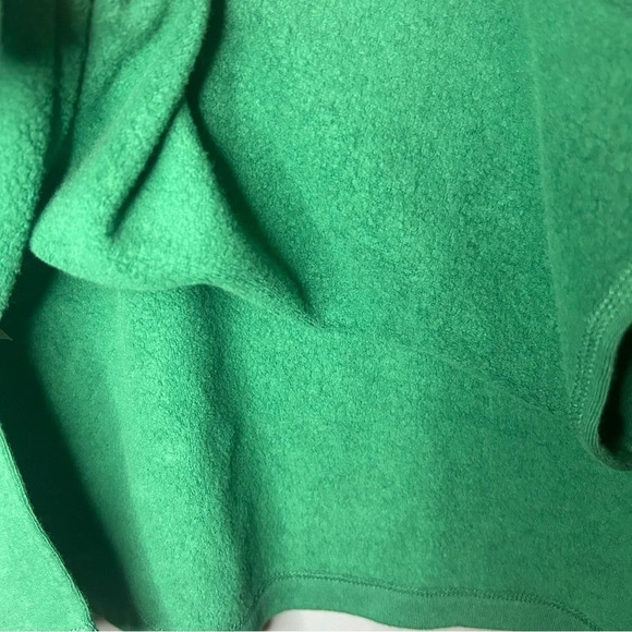 J.Crew factory mock neck sweatshirt, green women size extra small - Picture 5 of 11